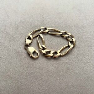 Gold Figaro Bracelet